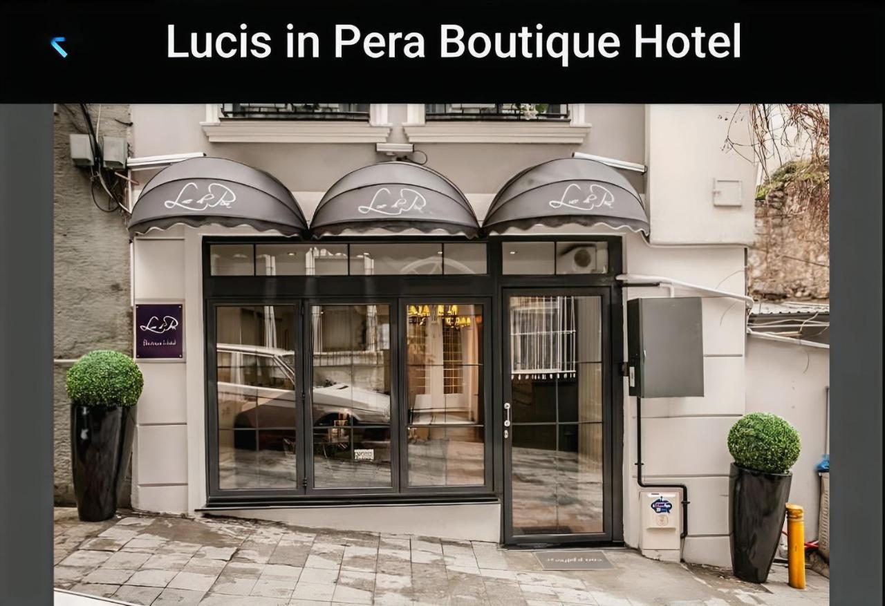 Lucis In Pera Boutique Hotel Istanbul Exterior photo