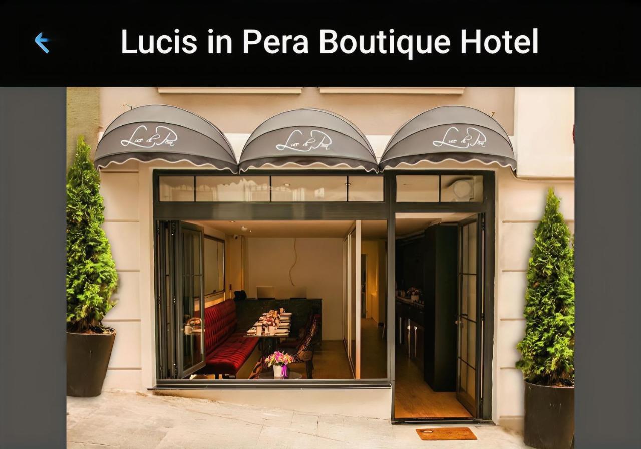 Lucis In Pera Boutique Hotel Istanbul Exterior photo